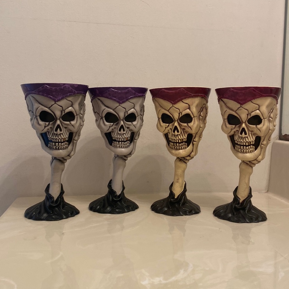 COPY - Goblet Skull/Skeleton/Gothic Goblets